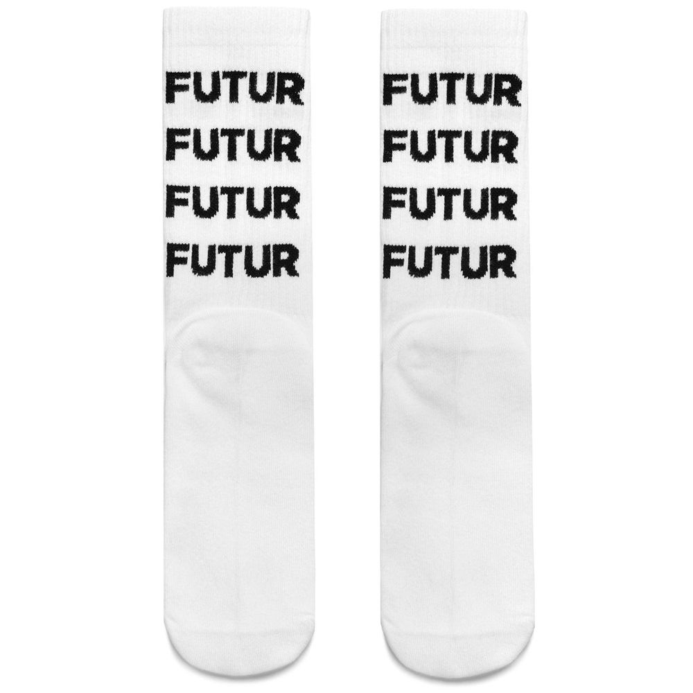 Men Kappa Authentic Kaos 1pack Kff Socks White | FO7519230