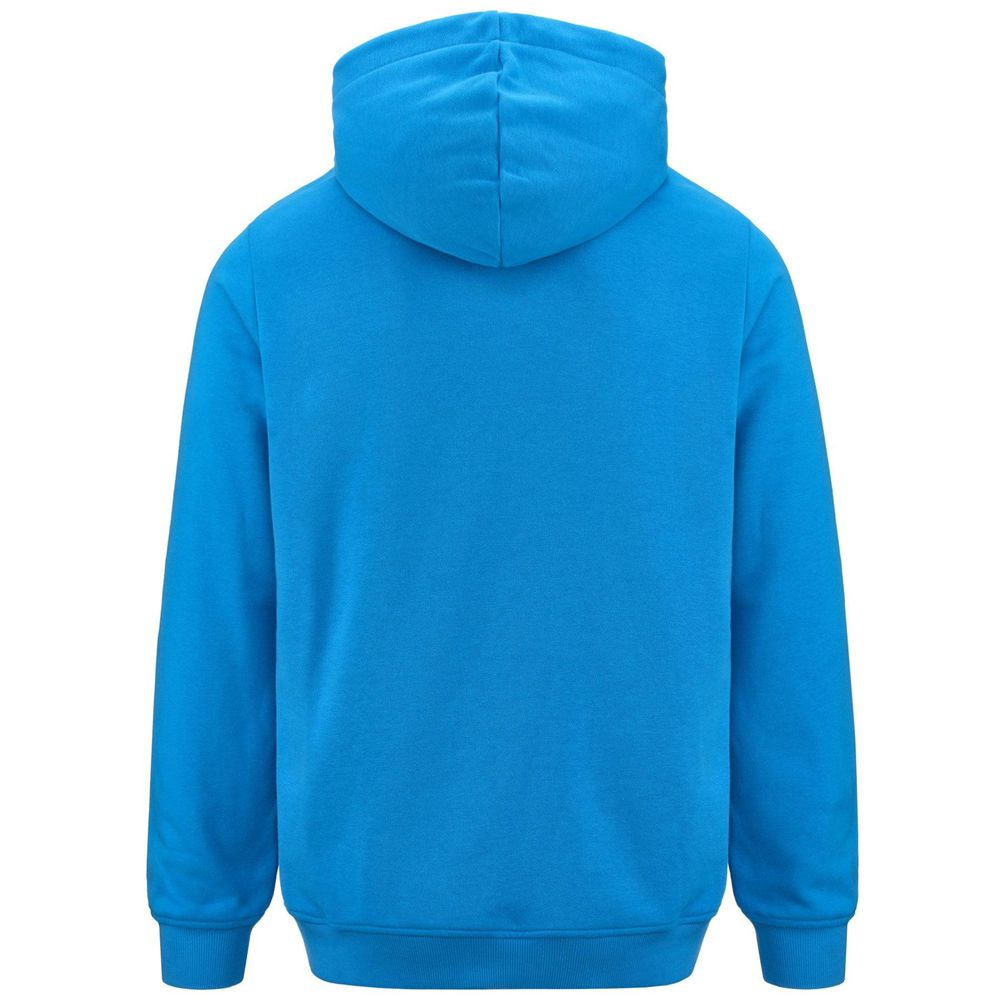 Men Kappa Authentic Malmo 2 Hoodie Blue | YS1376520