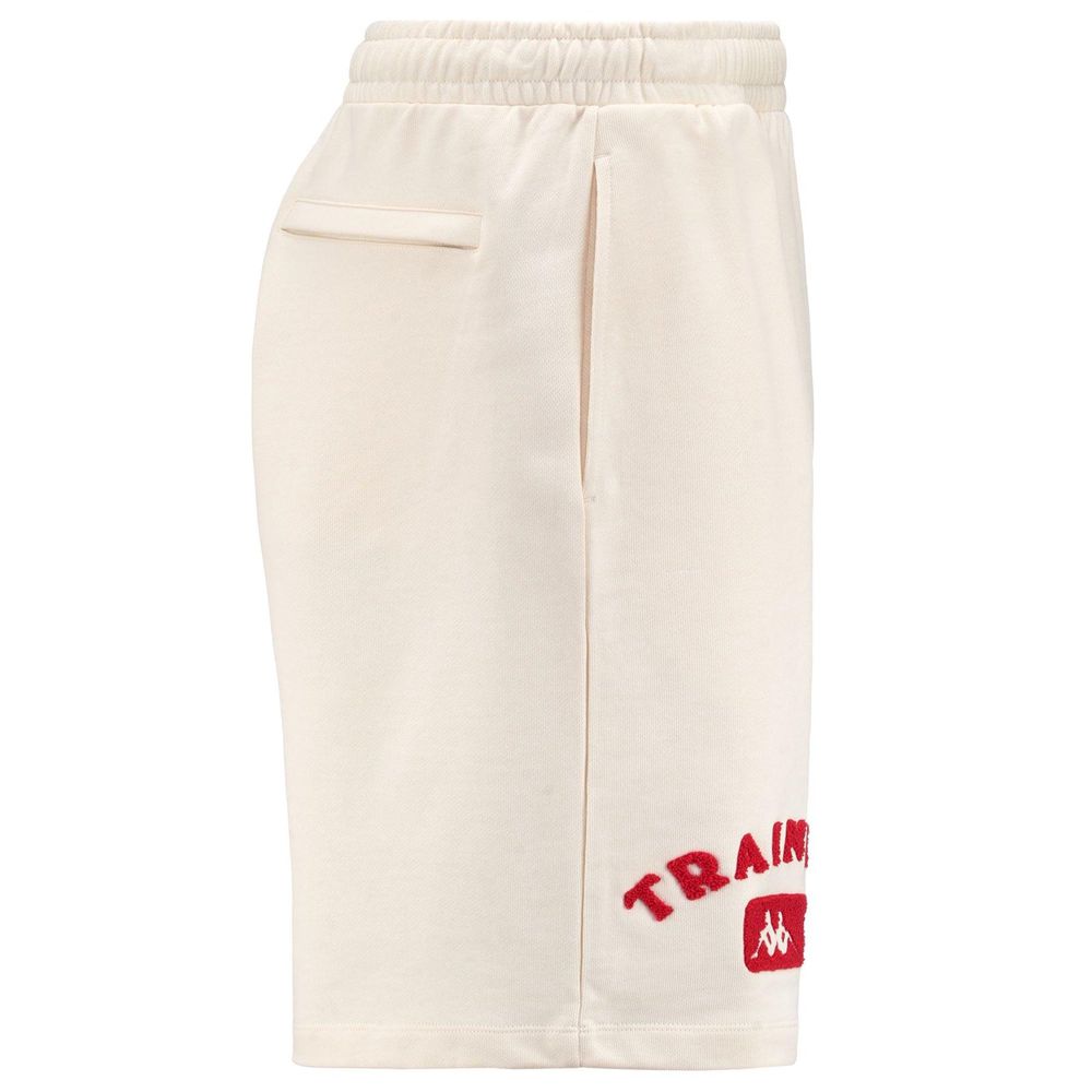 Men Kappa Authentic Premium Lavel Shorts Beige | IA3475690