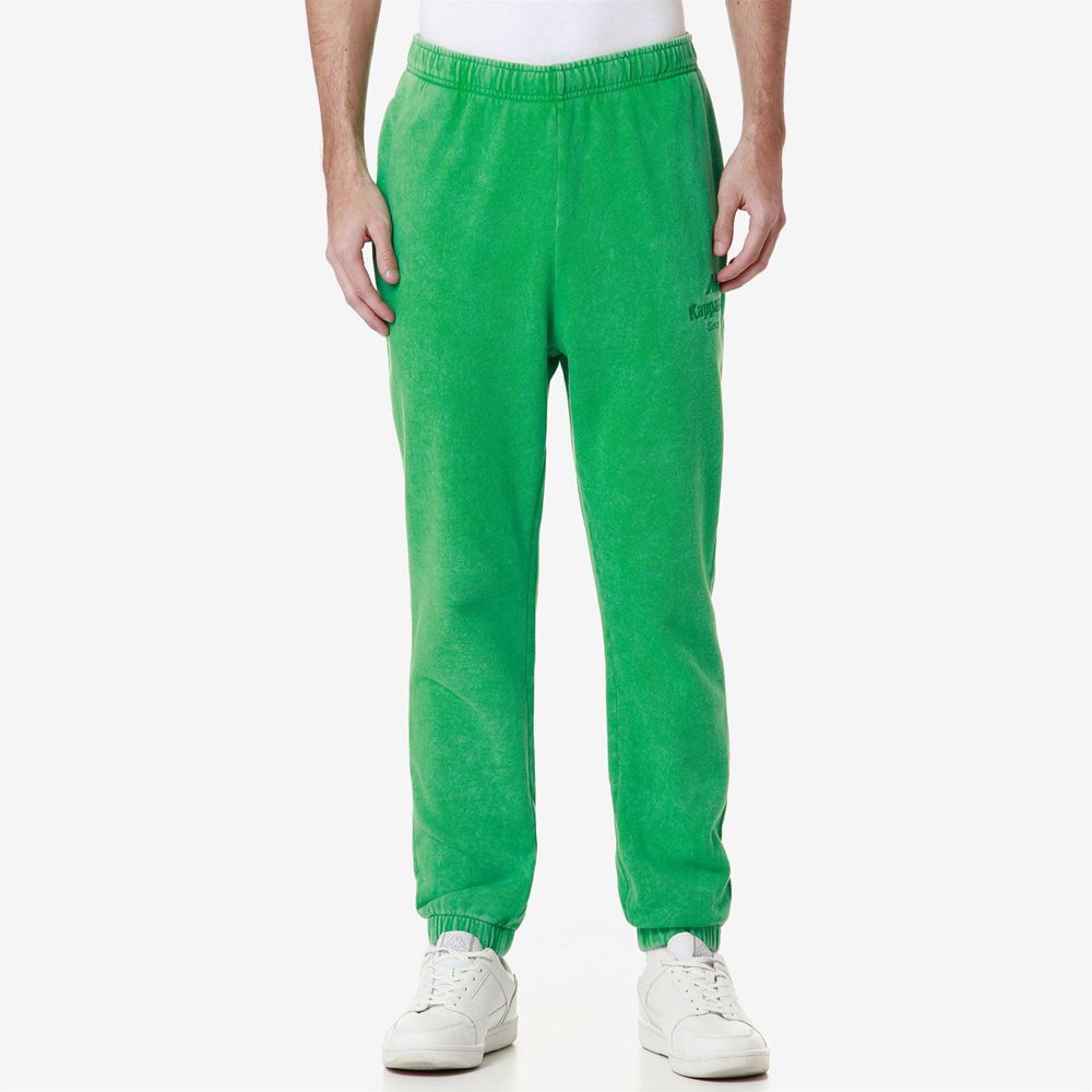 Men Kappa Authentic Premium Lazlo Pants Green | DW0546932