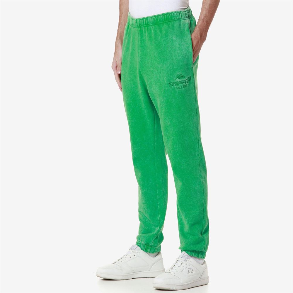 Men Kappa Authentic Premium Lazlo Pants Green | DW0546932