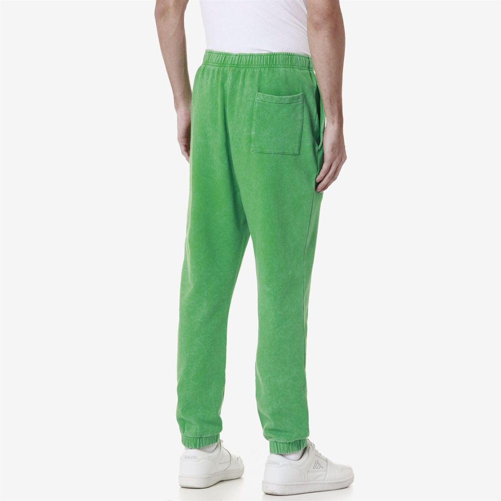 Men Kappa Authentic Premium Lazlo Pants Green | DW0546932