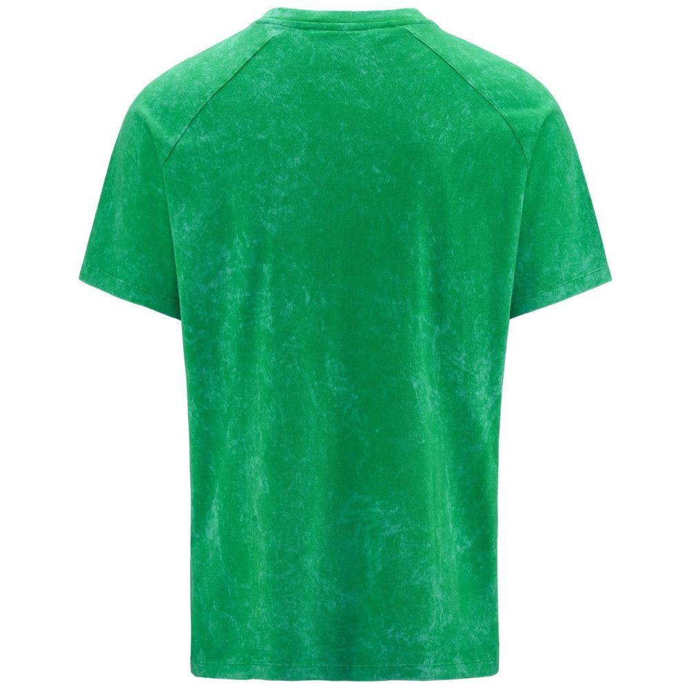 Men Kappa Authentic Premium Lope T-Shirt Green | PS1307946