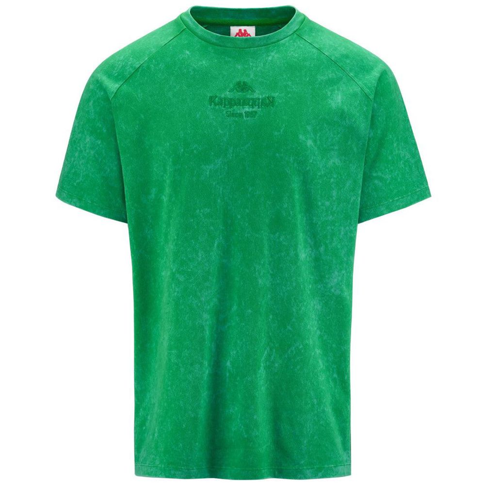 Men Kappa Authentic Premium Lope T-Shirt Green | PS1307946