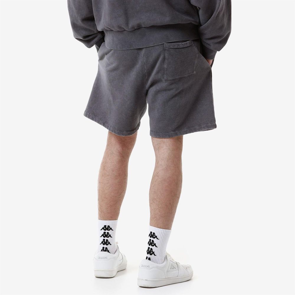 Men Kappa Authentic Premium Lou Shorts Grey | CI0351476