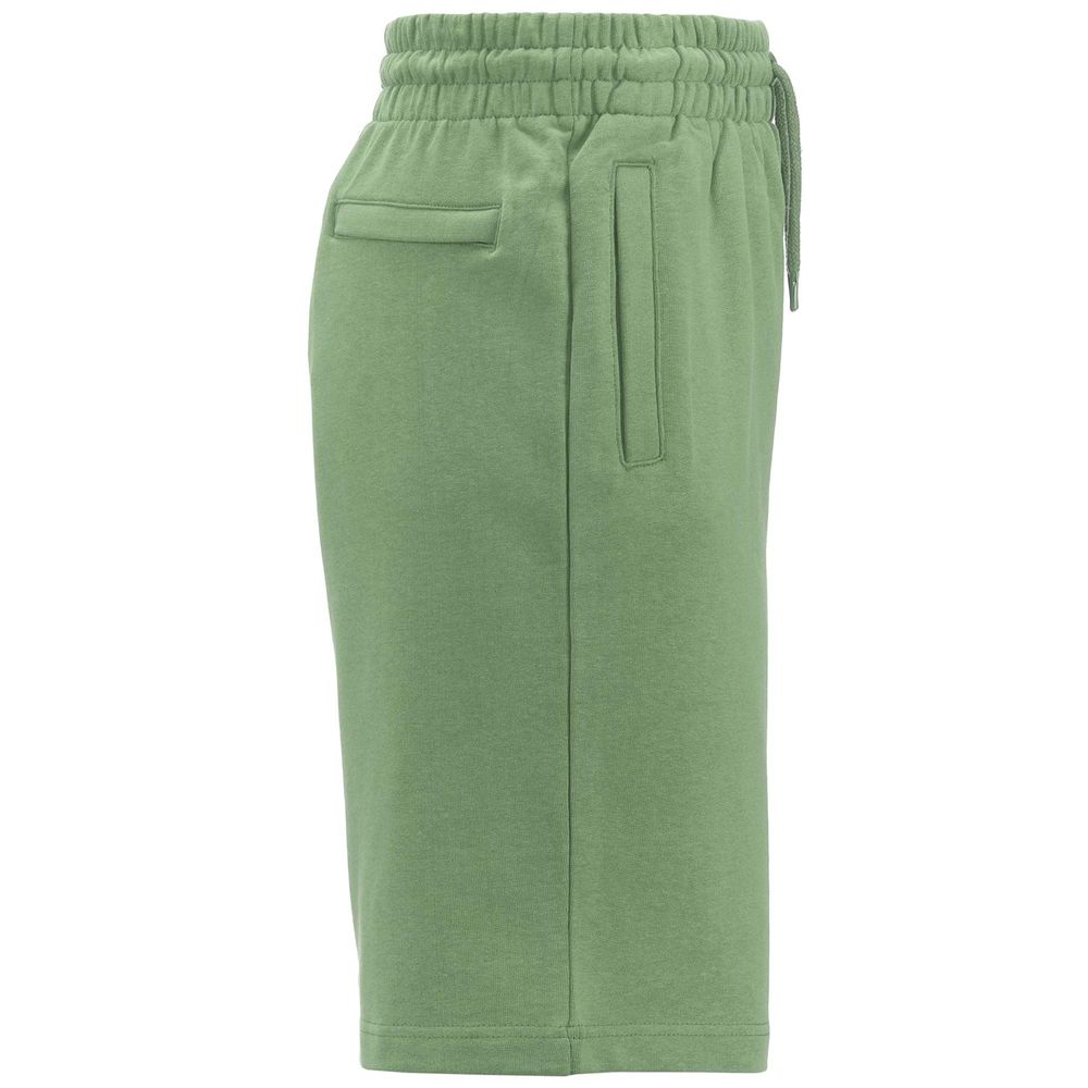 Men Kappa Authentic Spire Organic Shorts Green | EL2538417