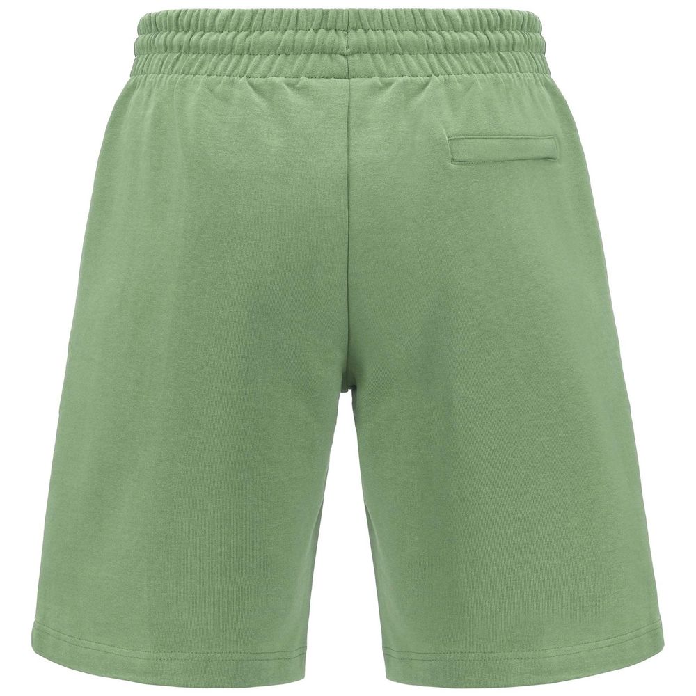 Men Kappa Authentic Spire Organic Shorts Green | EL2538417