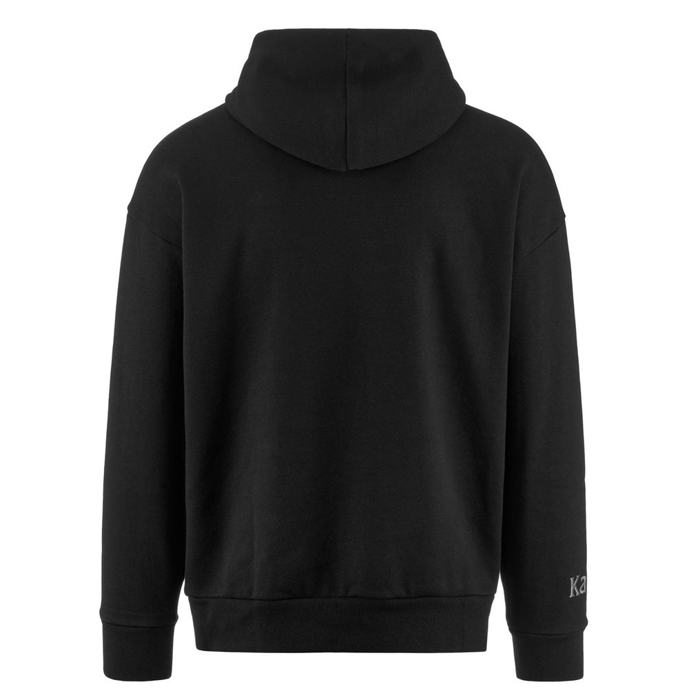 Men Kappa Authentic Tallyx Hoodie Black | GU2358910