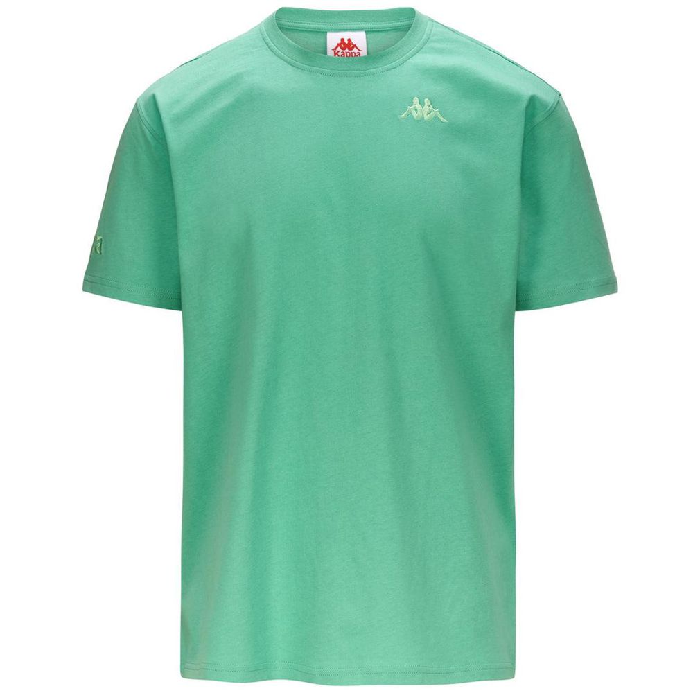 Men Kappa Authentic Tayloryx T-Shirt Green | YT8924631