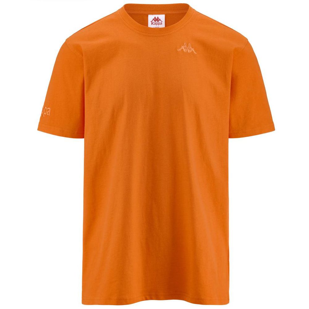 Men Kappa Authentic Tayloryx T-Shirt Orange | LC9015263