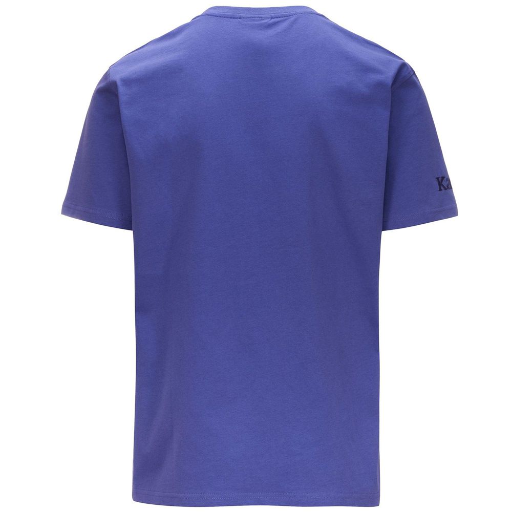 Men Kappa Authentic Tayloryx T-Shirt Purple | UP4503129