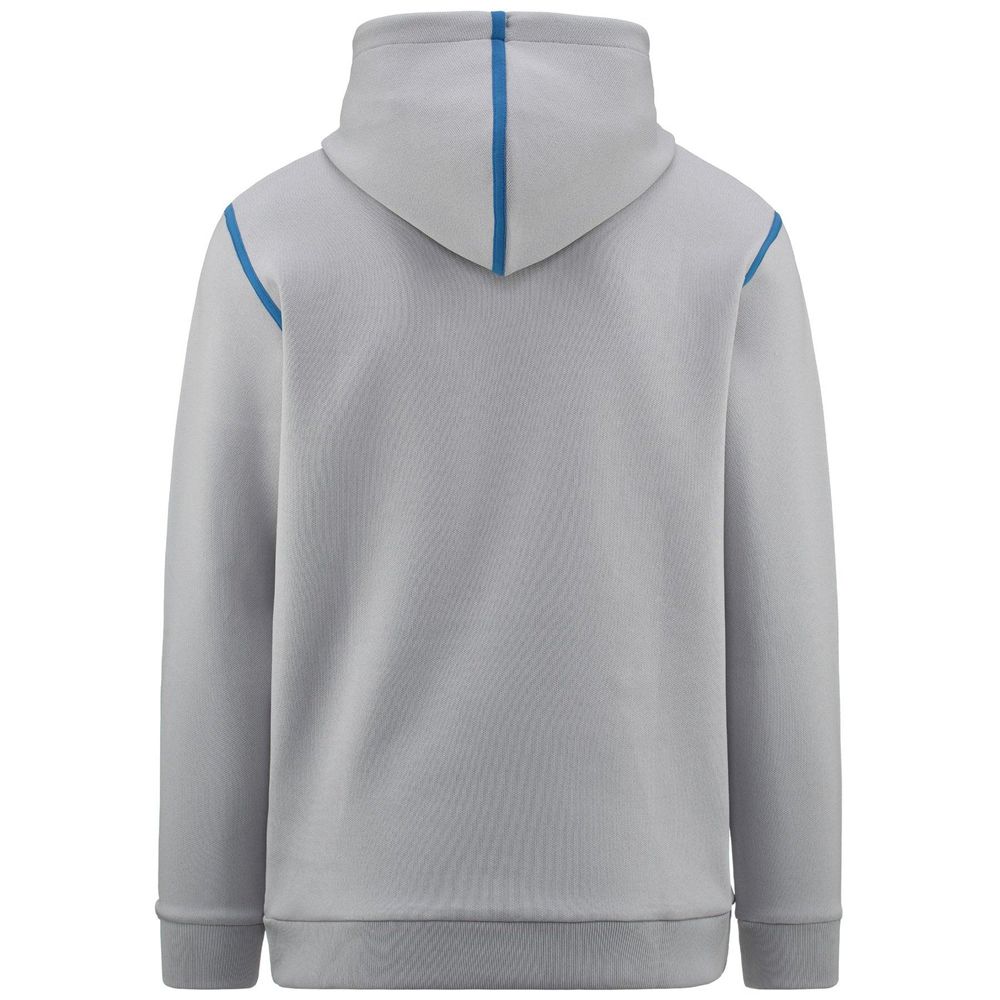 Men Kappa Authentic Tech Zedek Hoodie Grey | WA3608914