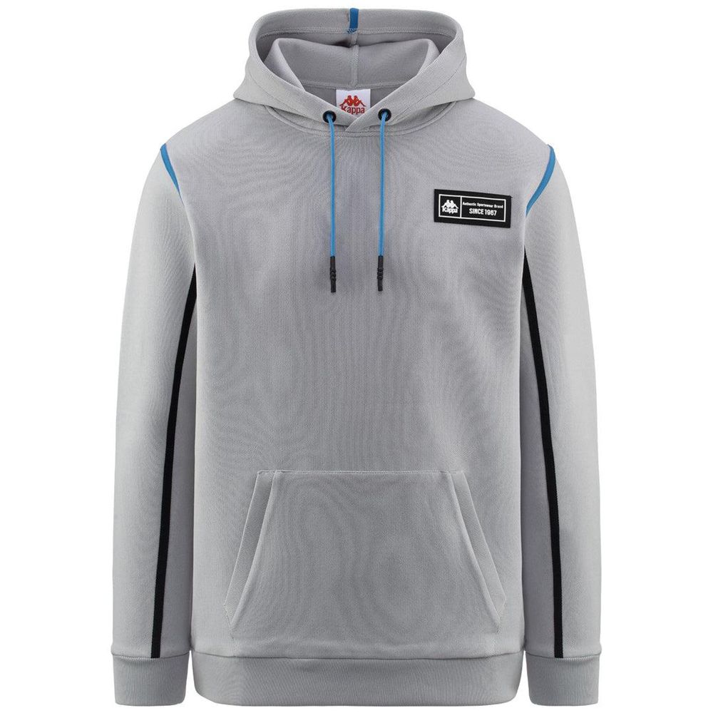 Men Kappa Authentic Tech Zedek Hoodie Grey | WA3608914