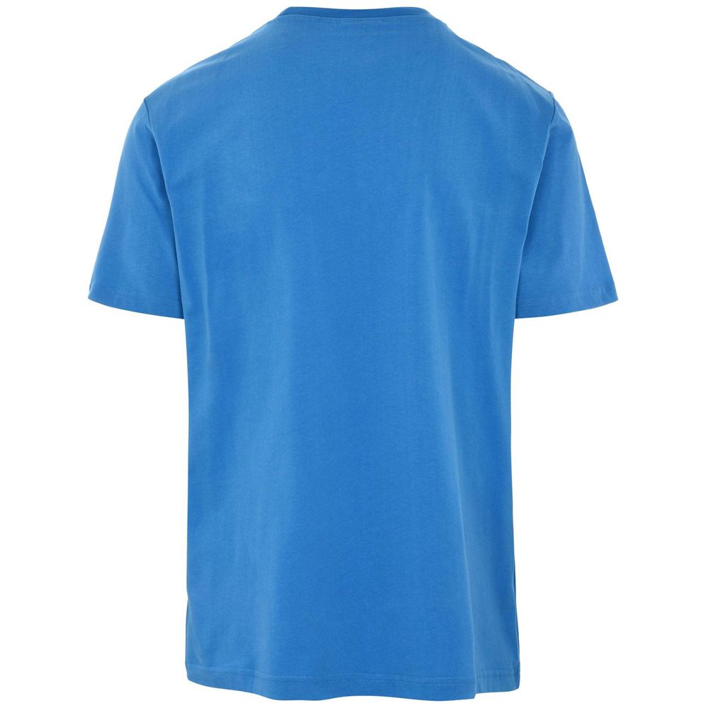 Men Kappa Authentic Tech Zell T-Shirt Blue | RT2537810