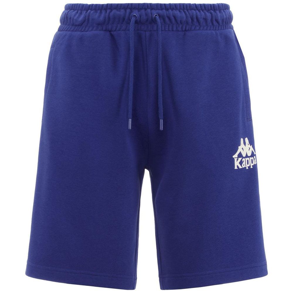 Men Kappa Authentic Uppsala 2 Shorts Blue | SA9047351