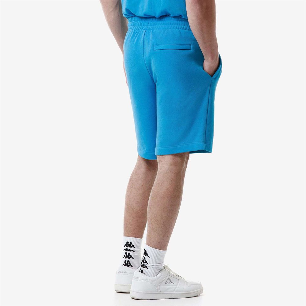 Men Kappa Authentic Uppsala 2 Shorts Blue | GF5896271