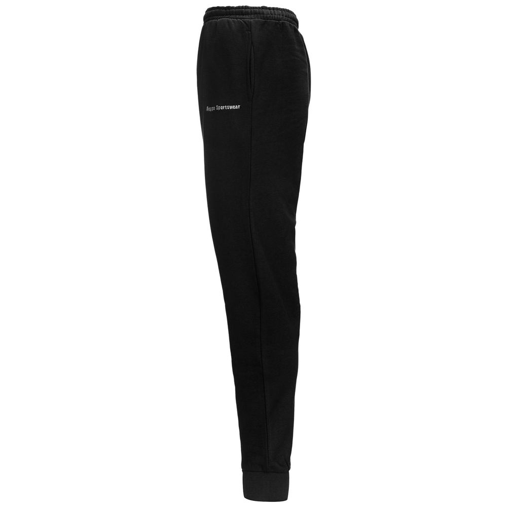 Men Kappa Authentic Volen Pants Black | PI9176238