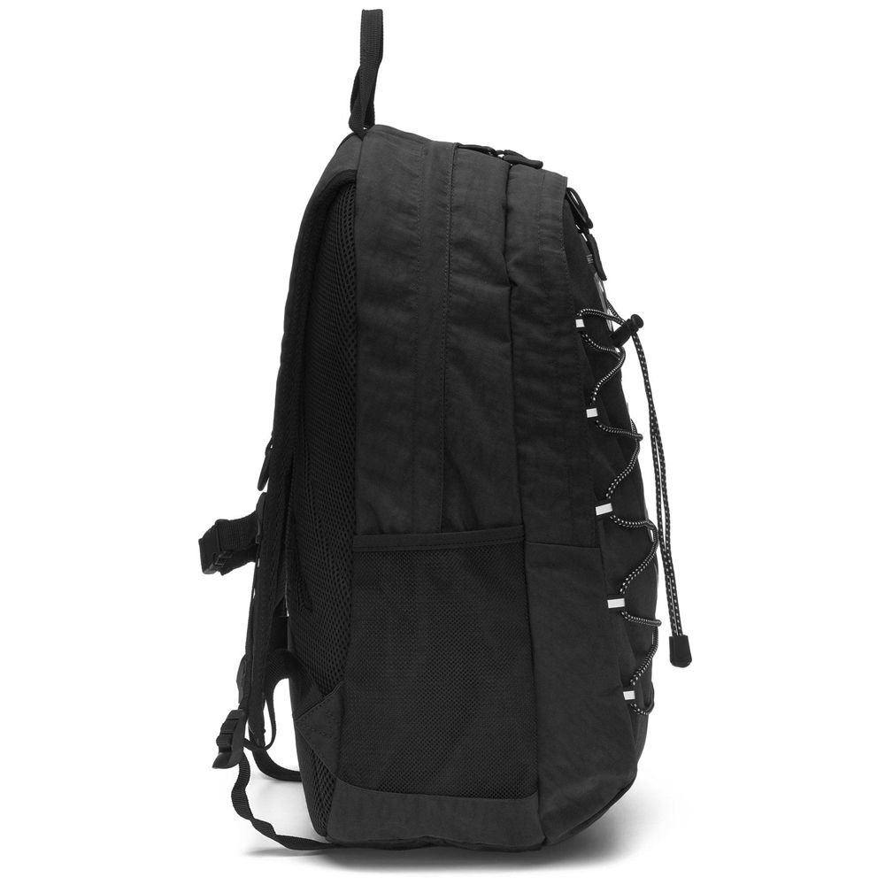 Men Kappa Authentic Zaix Backpack Black | XH2857431