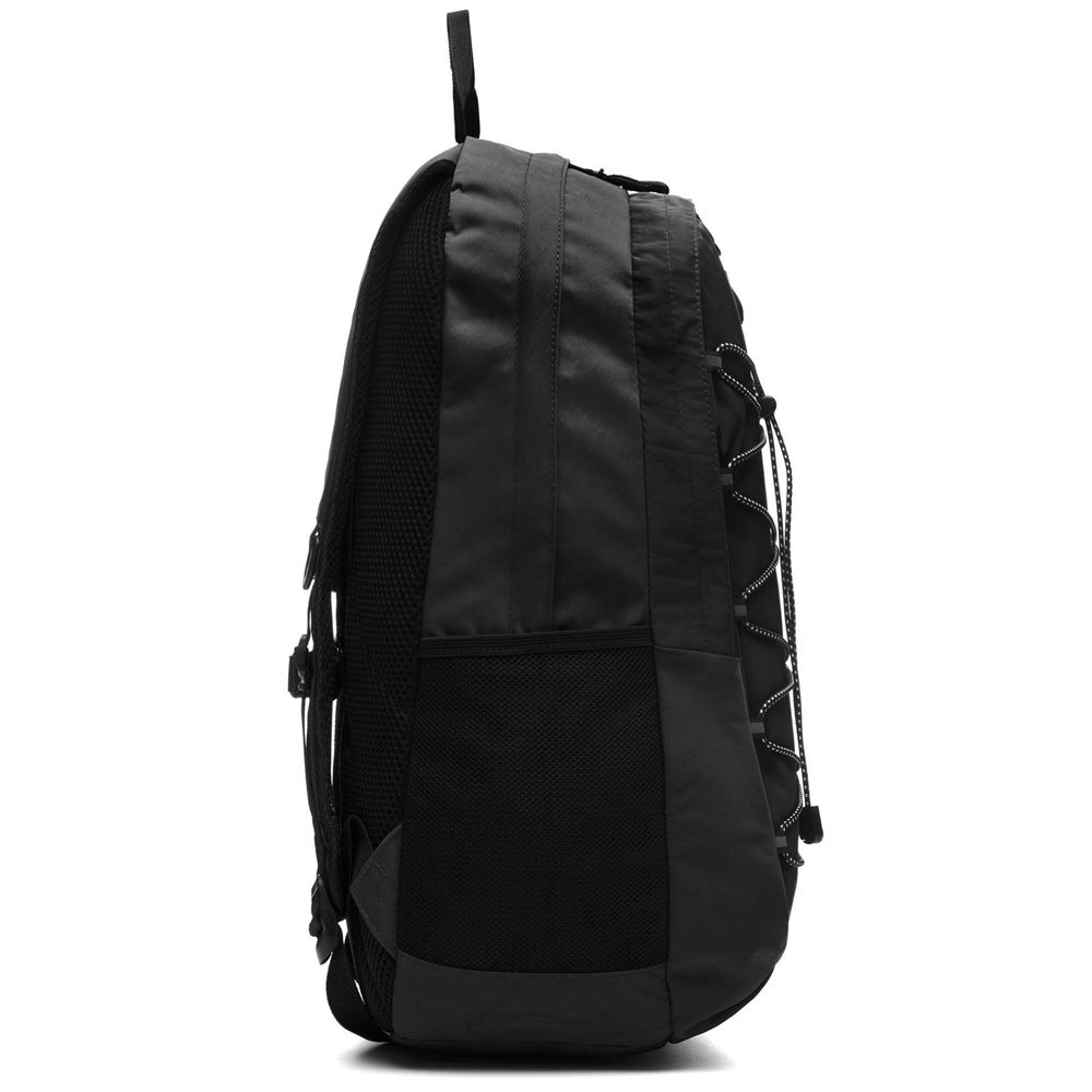 Men Kappa Authentic Zaix Backpack Black | QM4170859