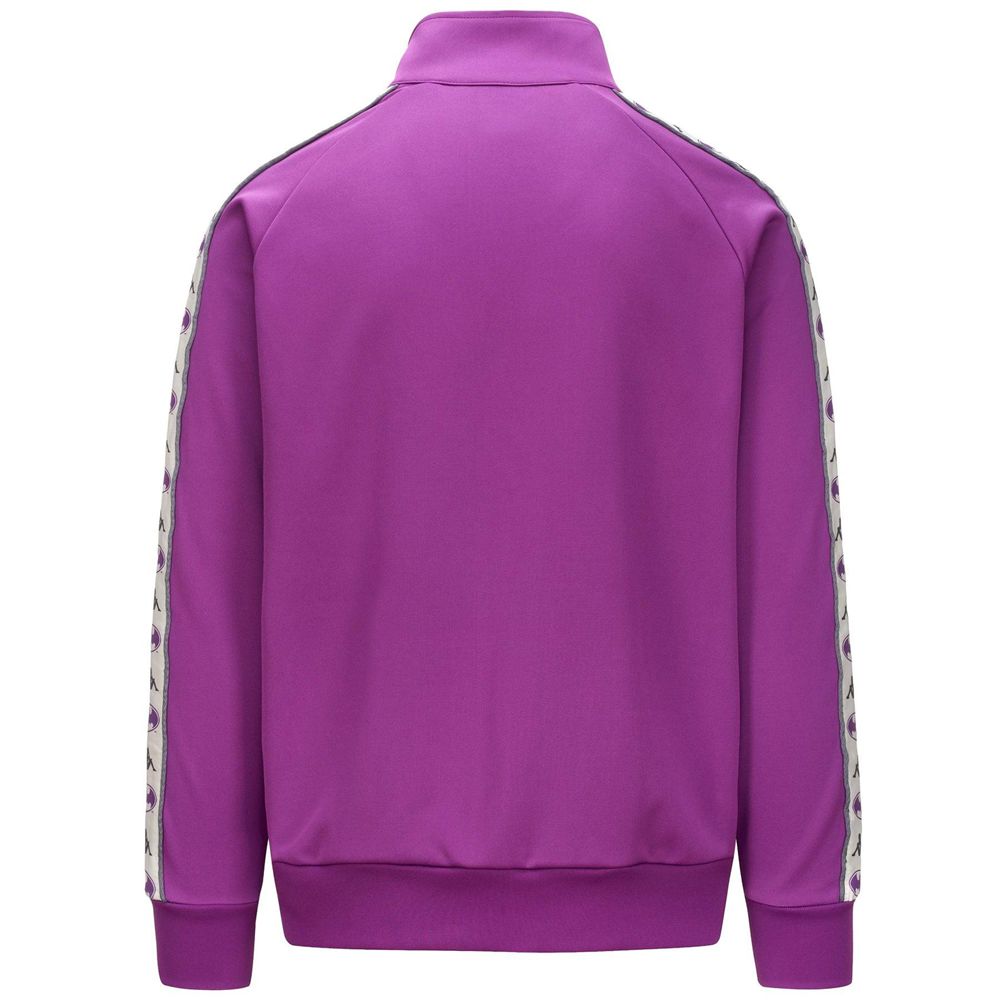 Men Kappa Authentic Zed Warner Bros Jacket Purple | GY2843906