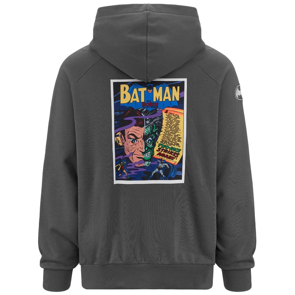 Men Kappa Authentic Zeus Warner Bros Hoodie Grey | CN6809741