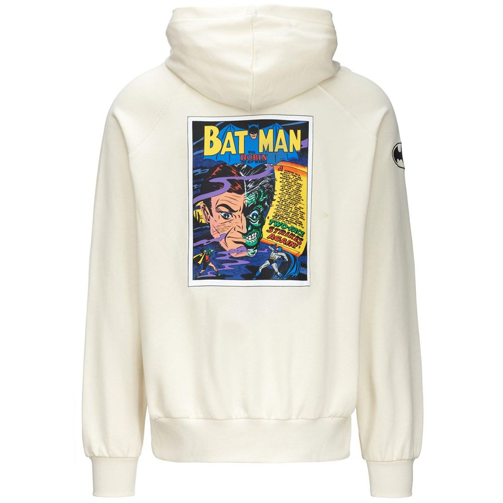 Men Kappa Authentic Zeus Warner Bros Hoodie Beige | OG0578264