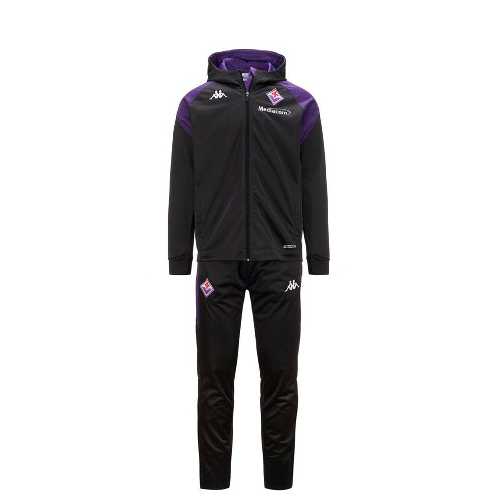 Men Kappa Autryc 7 Fiorentina Tracksuit Grey | VS7806945