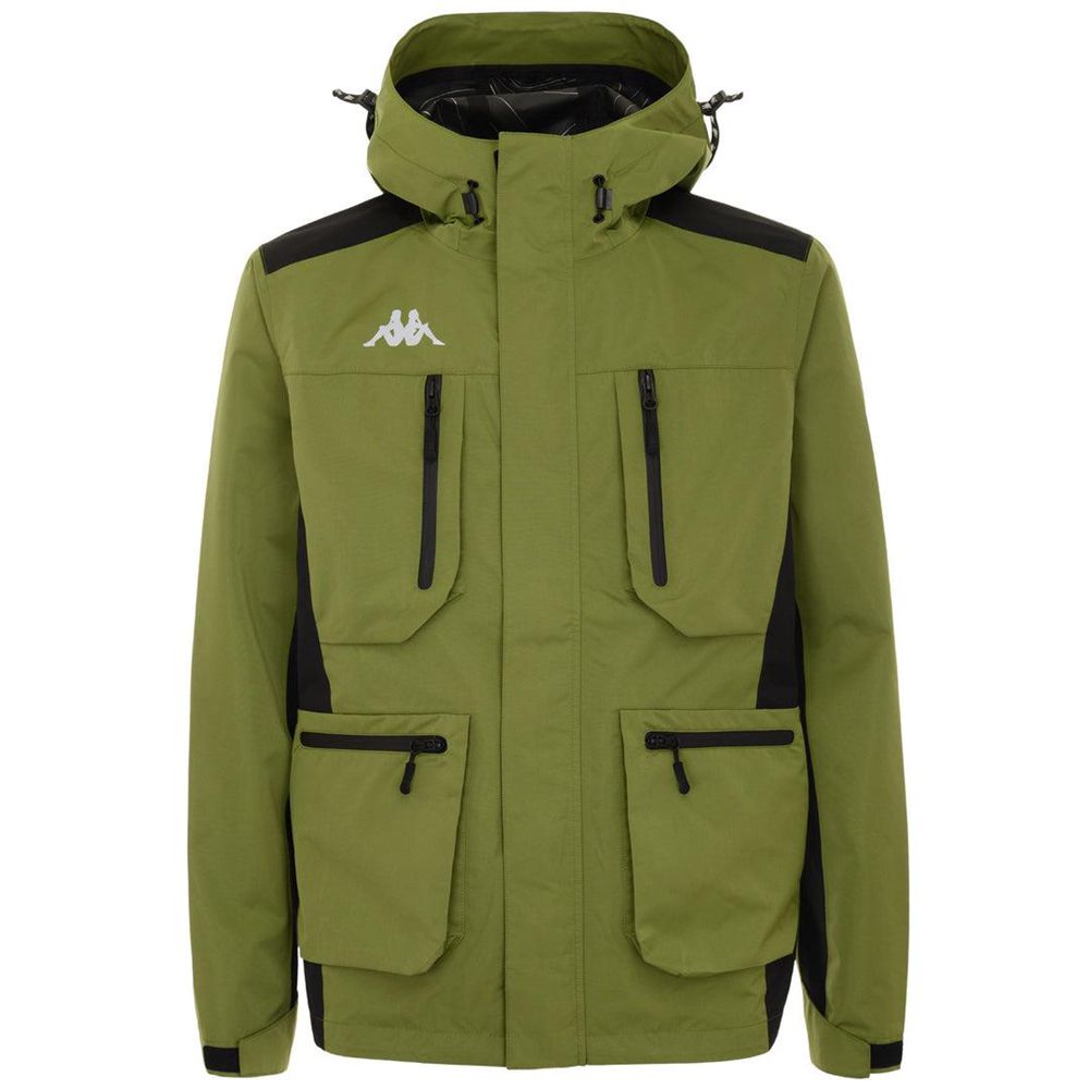 Men Kappa Bacriver Jacket Green | WH6283074