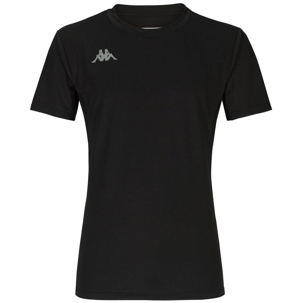 Men Kappa Beesort T-Shirt Black | ZG7210483