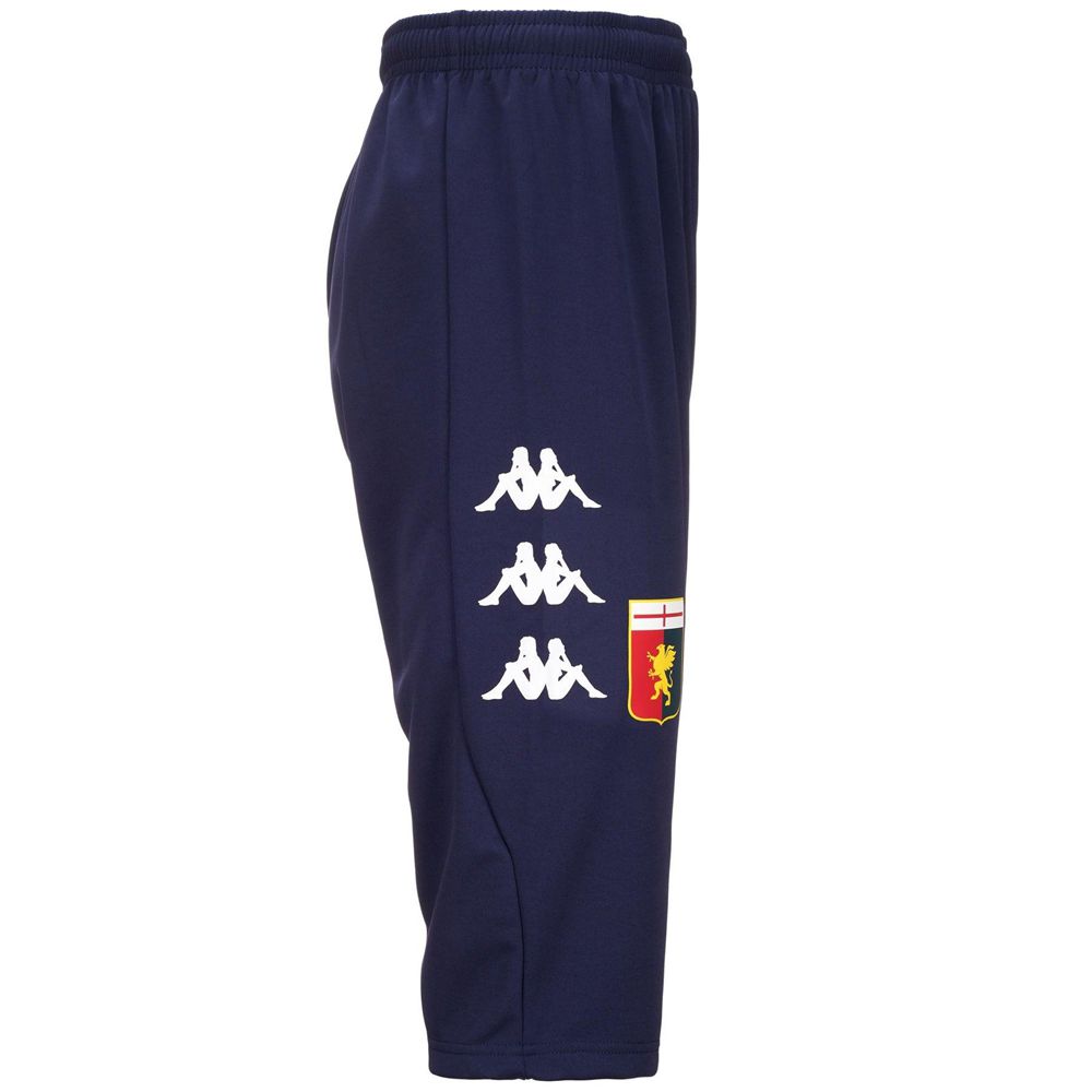 Men Kappa Biger Genoa Pants Navy | WD7908253