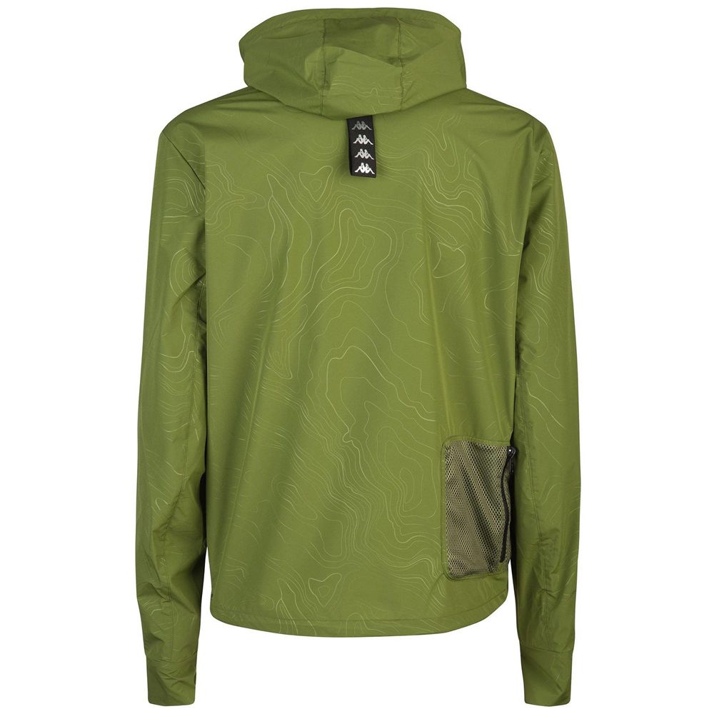 Men Kappa Bocou Jacket Green | VA3912746