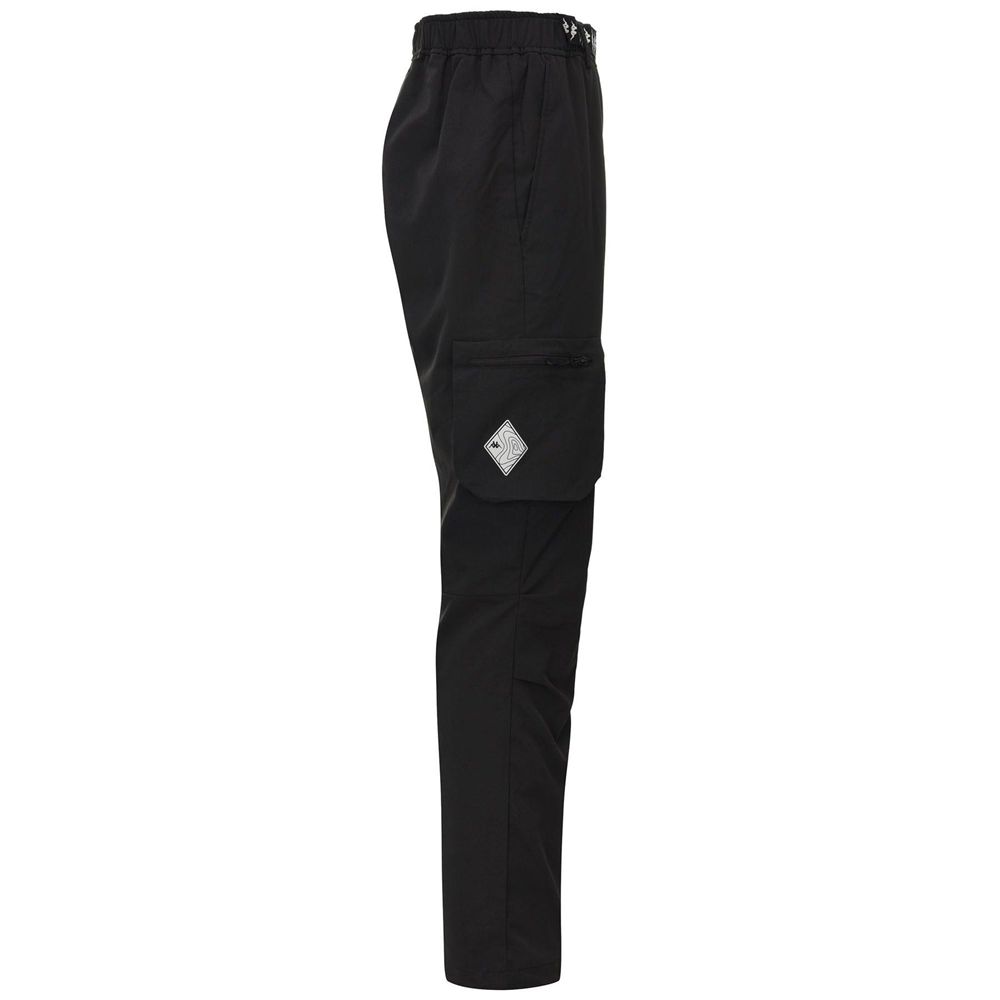 Men Kappa Bringoos Pants Black | KE8936714