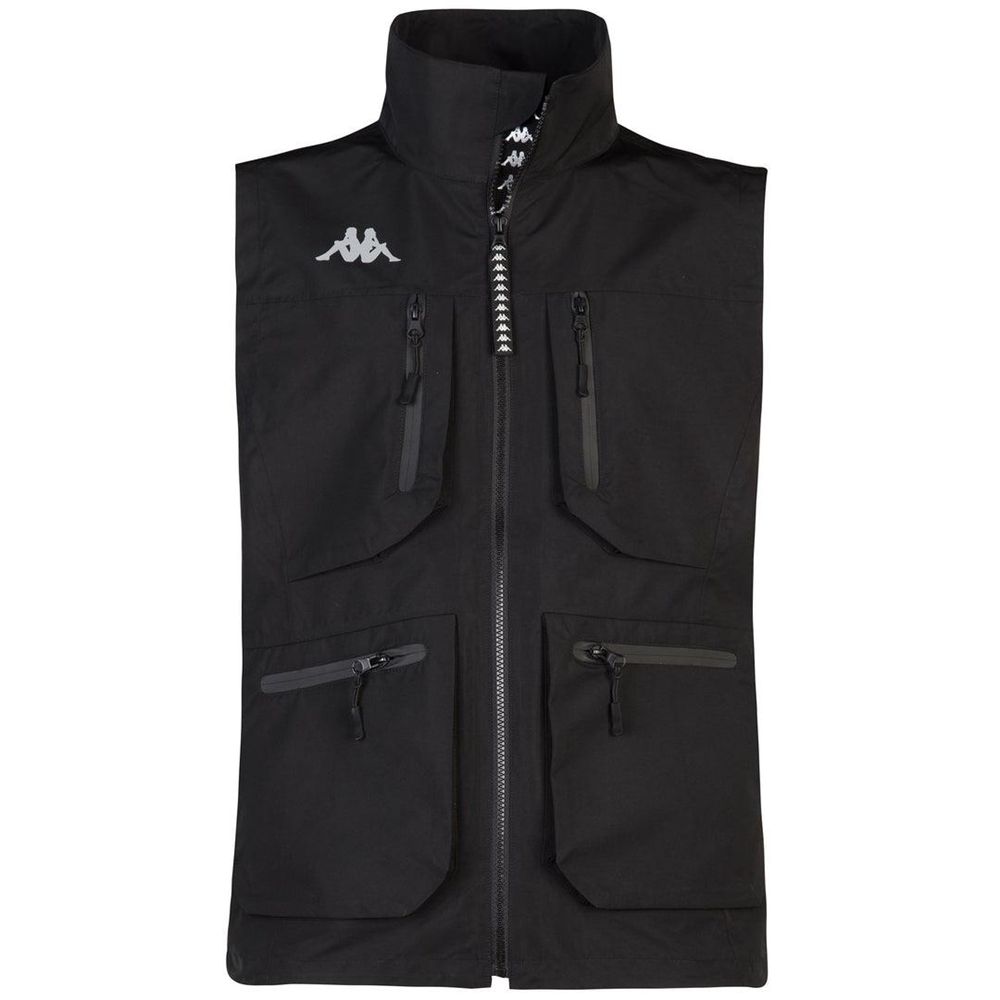 Men Kappa Broover Jacket Black | VR5148927