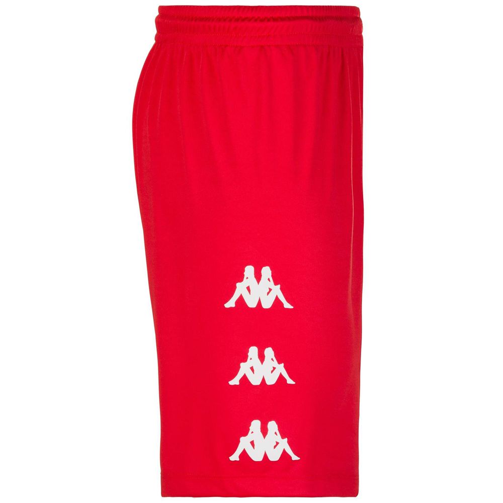 Men Kappa Dorgo Shorts Red | AG6390578