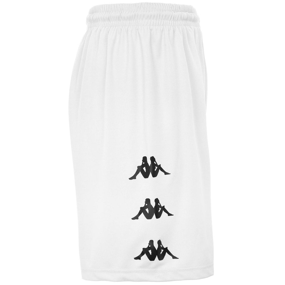 Men Kappa Dorgo Shorts White | FI3806429