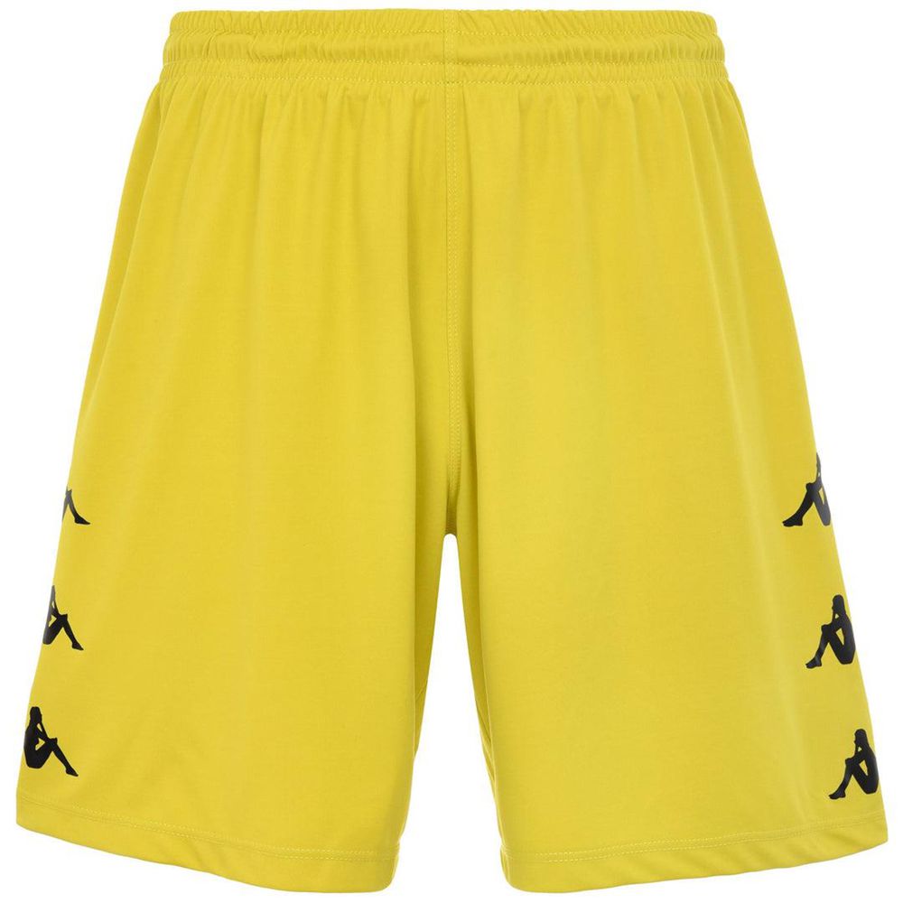 Men Kappa Dorgo Shorts Yellow | MW3045297