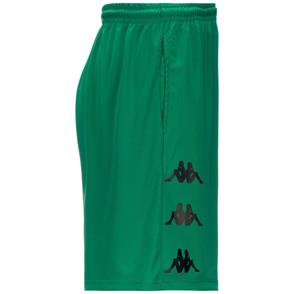 Men Kappa Dorgolip Shorts Green | NQ1095234