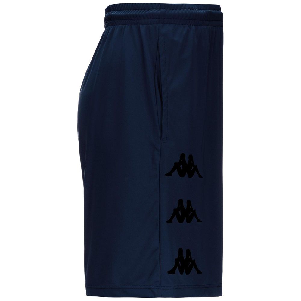 Men Kappa Dorgolip Shorts Navy | HL8235469