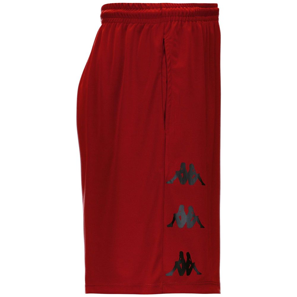 Men Kappa Dorgolip Shorts Red | XJ8067934