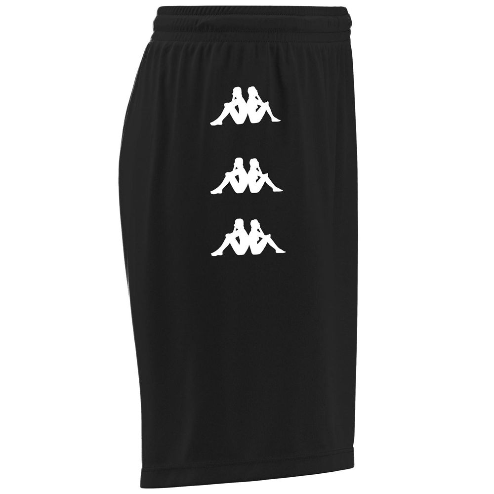 Men Kappa Dutup Shorts Black | CI2538971