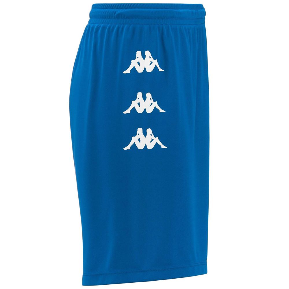 Men Kappa Dutup Shorts Blue | CJ4561809