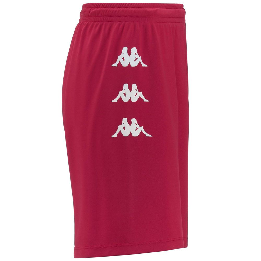 Men Kappa Dutup Shorts Red | PQ2187694