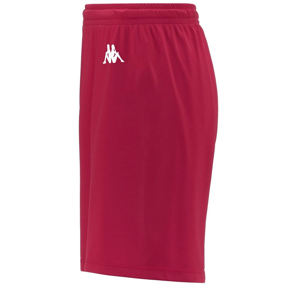 Men Kappa Dutup Shorts Red | PQ2187694