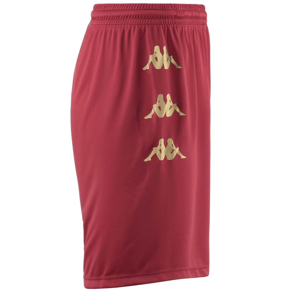 Men Kappa Dutup Shorts Red | TZ9071263