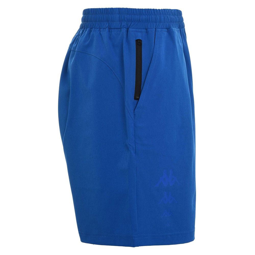 Men Kappa Egadi Shorts Blue | WM4786350