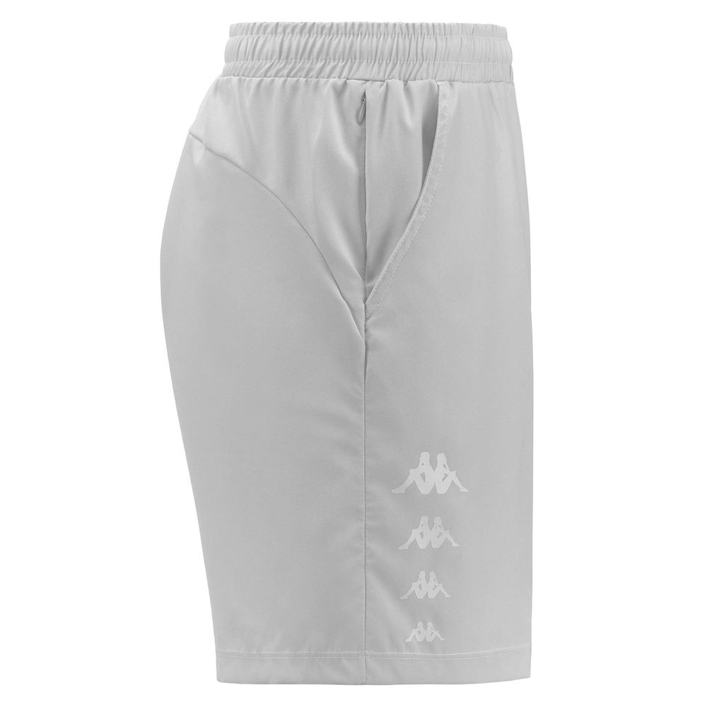 Men Kappa Egadi Shorts Grey | WM7482651