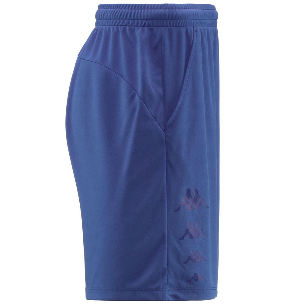 Men Kappa Elmo Shorts Blue | CF1679308