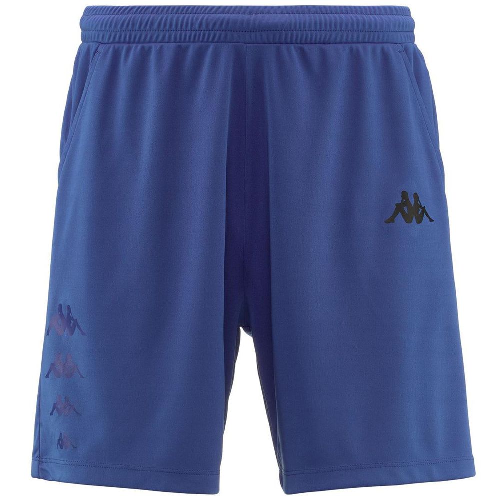 Men Kappa Elmo Shorts Blue | CF1679308