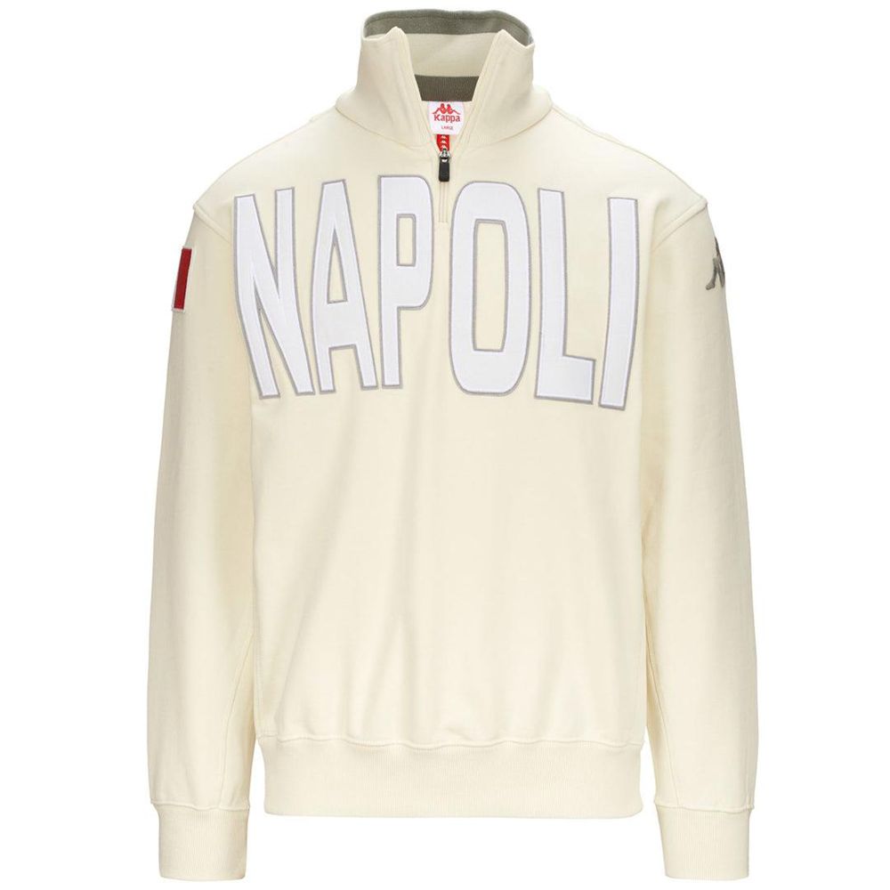 Men Kappa Eroi Napoli Sweater Beige | AU1048679