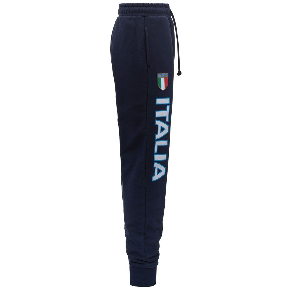 Men Kappa Eroi Pant Italia Pants Navy | ED6039481